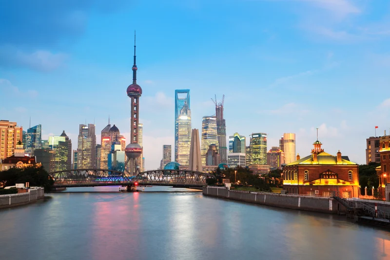 Skyskrapor i Shanghai