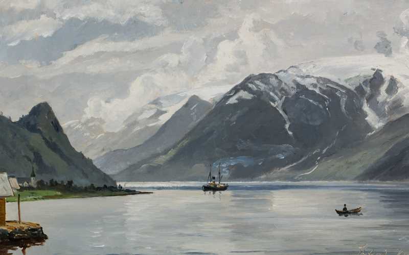 Skagenmålning av Hardanger.